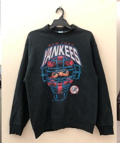 Vintage Style 90s New York Yankees MLB1994 By T Shirt Hoodie Sweatshirt Full Size Full Color