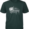 Michigan State Spartans Shirt Farmer Tractor Inside Distressed Nation Flag