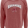 Reserve Collection By 3/4 Raglan Sleeve Vault Hacci Fabric Tee, Hogs Shirt for Fans, Arkansas Razorbacks Hoodie