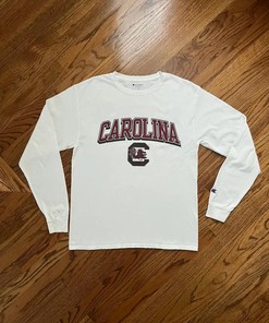 Vintage Style Carolina T-Shirt Sweatshirt Pullover Hoodie Reprinted Full Color Full Size Gift for NCAA Fans