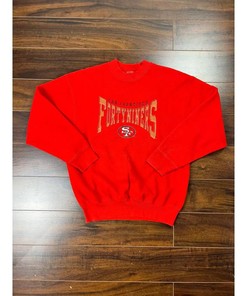 Vintage Style 90s San Francisco 49Ers T-Shirt Sweatshirt Pullover Hoodie Reprinted Full Color Full Size