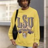 Vintage NCAA Lsu Tigers Big Logo Sweatshirt, Lsu Tigers Hoodie Shirt Gifts for NCAA Fans