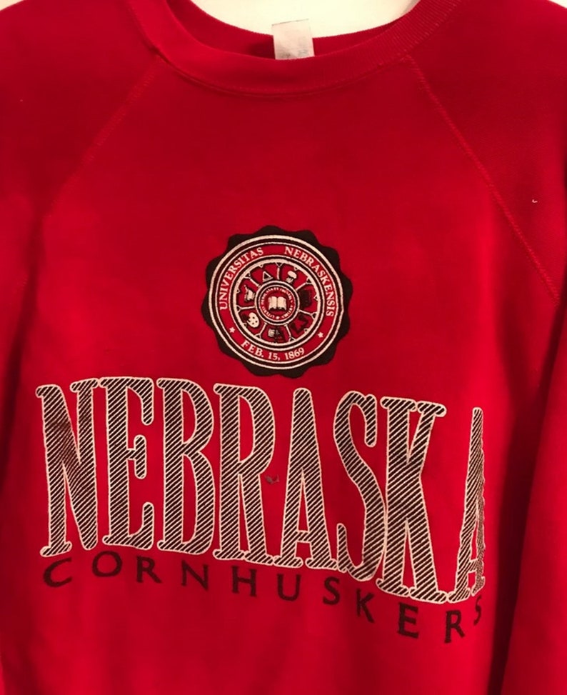 Nebraska Cornhuskers Vintage Style T-Shirt, Hoodie, And Sweatshirt Set - Gift for NCAA Fans - Image 2