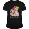 Kansas Jayhawks Winners 2022 NCAA Men's Basketball Final Four Champion Signatures Shirt