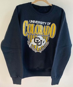 Vintage University of Colorado Crewneck Sweatshirt, Colorado Buffaloes Shirt, Csu Sweatshirt, College Shirt, NCAA Shirt