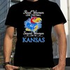 Real Women Love Football Smart Women Love The Kansas Jayhawks 2023 Logo Shirt