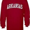 Arkansas Razorbacks Hoodie Sweatshirt Shirt Full Size for NCAA Fans, Arching Team Color T Shirt