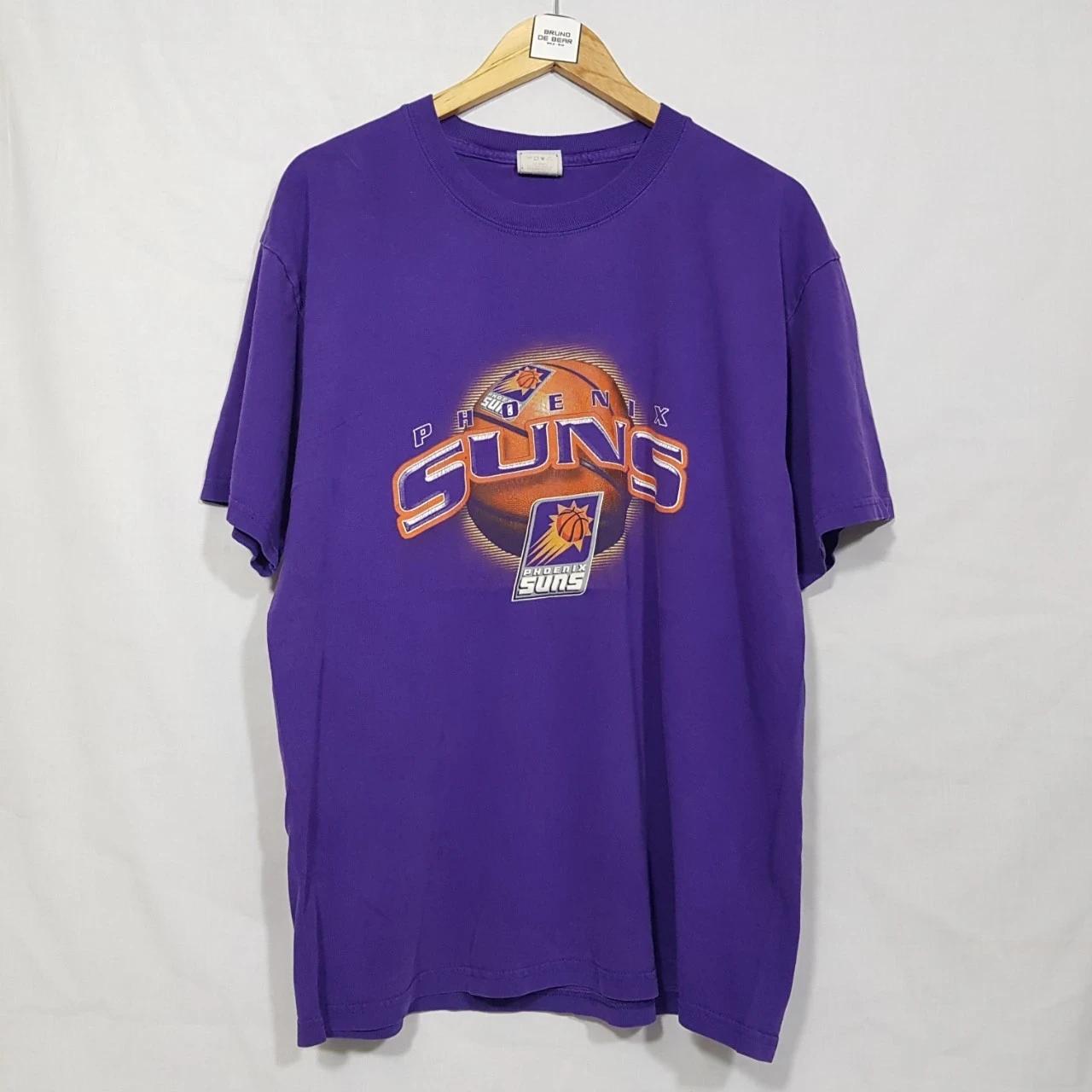 Vintage Style NBA Phoenix Suns Basketball Team Shirt Hoodie Sweatshirt Reprinted Full Size Gifts for NBA Fans