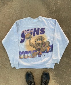 Vintage Style 90's Phoenix Suns Barkley Aop Jumper Shirt Hoodie Sweatshirt Reprinted Full Size Gifts for NBA Fans