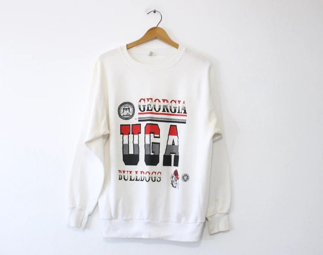 Vintage Style University of Georgia Bulldogs Sweatshirt, Bulldogs T-Shirt, Georgia Sweater, Gift for Fans