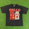 Vintage Style 90's Chicago Bulls Graphic Shirt Sweatshirt Hoodie Reprinted Full Size Gifts for NBA Fans