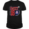 Arizona Wildcats Sweet 16 NCAA Mens Basketball 2022 Vitt Shirt