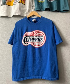 Los Angeles Clippers Vintage Style Y2K Shirt Sweatshirt Hoodie Reprinted Full Size Gifts for NBA Fans