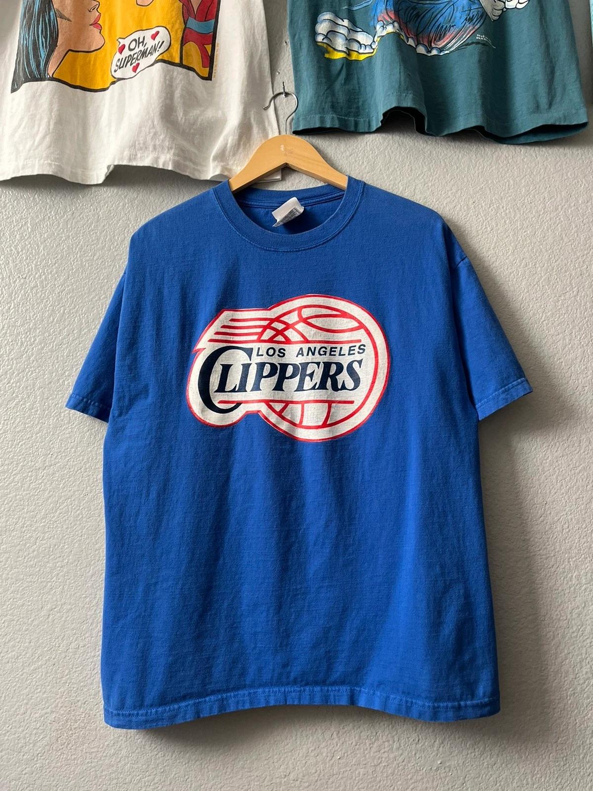 Los Angeles Clippers Vintage Style Y2K Shirt Sweatshirt Hoodie Reprinted Full Size Gifts for NBA Fans