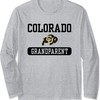 Colorado Buffaloes Grandparent Logo Officially Licensed Long Sleeve T-Shirt, Cu Buffs Sweatshirt, Shirt, Hoodie for Fans