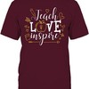 Arizona State Sun Devils T-Shirt Teach Love Inspire Handrawn Ornaments Team, Asu Sweatshirts, Hoodie, Shirt for Fans