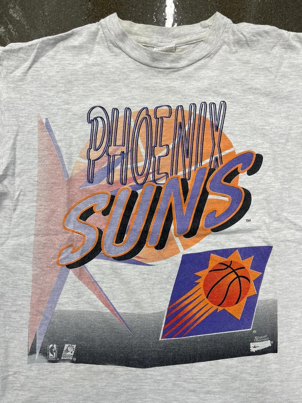 Vintage Style Phoenix Suns Shirt Hoodie Sweatshirt Reprinted Full Size Gifts for NBA Fans - Image 2