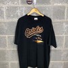 Vintage Y2K 2000 Baltimore Orioles MLBBaseball Black Graphic Shirt Sweatshirt Hoodie for MLBFans