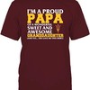 Arizona State Sun Devils I'M A Proud Papa of An Awesome Granddaughter, Asu NCAA Sweatshirts, Hoodie, Shirt for Fans