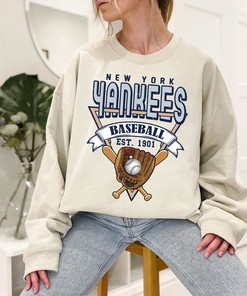 Vintage New York Baseball Shirt, New York MLBShirt, Baseball Fan Gifts, New York Fan Shirt Hoodie Sweatshirt