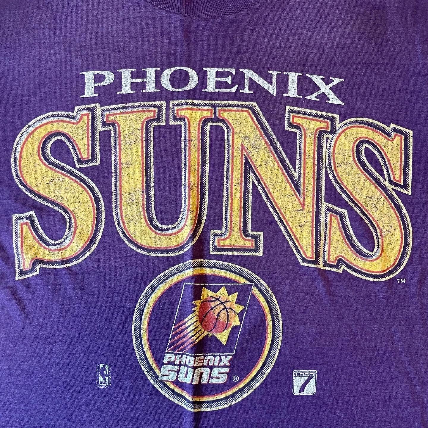 Details About Vintage Phoenix Suns Shirt Sweatshirt Hoodie Reprinted Full Size Gifts for NBA Fans - Image 2