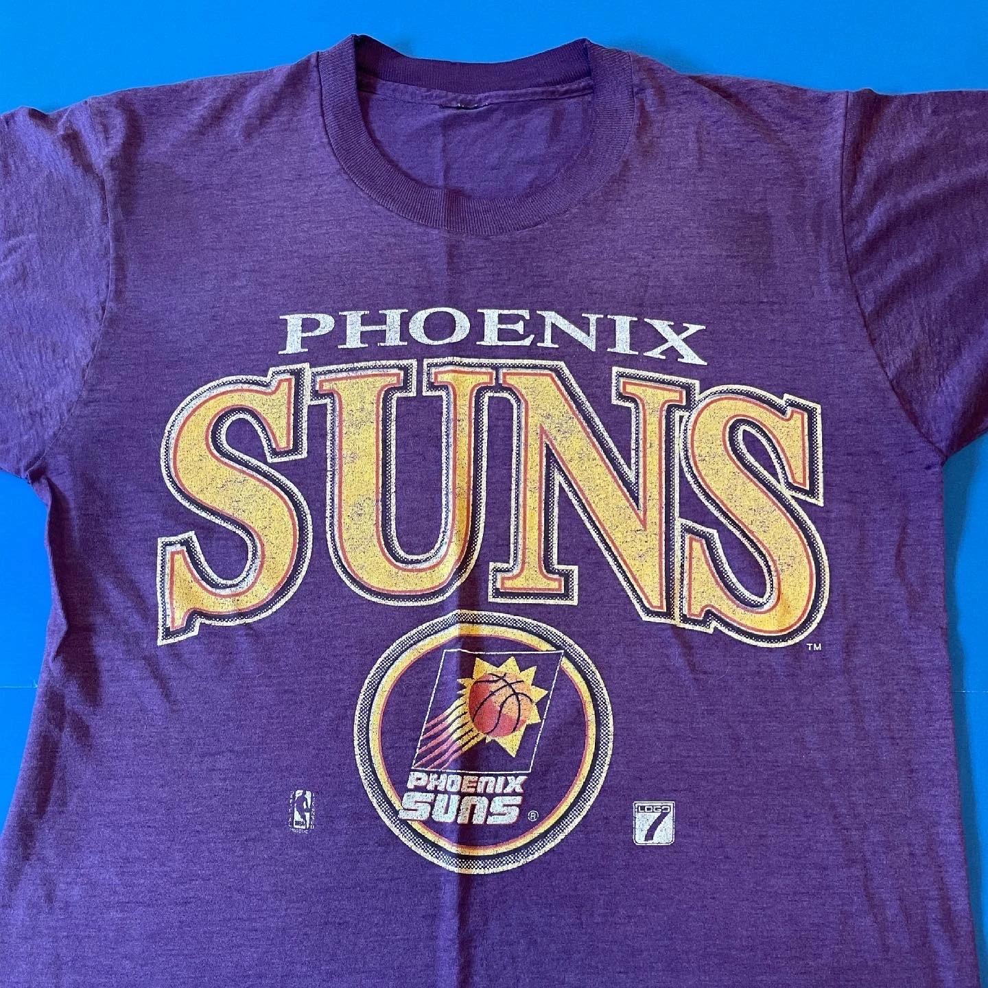 Details About Vintage Phoenix Suns Shirt Sweatshirt Hoodie Reprinted Full Size Gifts for NBA Fans