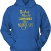 Kansas Jayhawks Hoodie, Nurse Rockin Life Team Hoodie