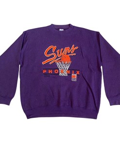 Vintage Style NBA Phoenix Suns Jumper Shirt Sweatshirt Hoodie Reprinted Full Size Gifts for NBA Fans