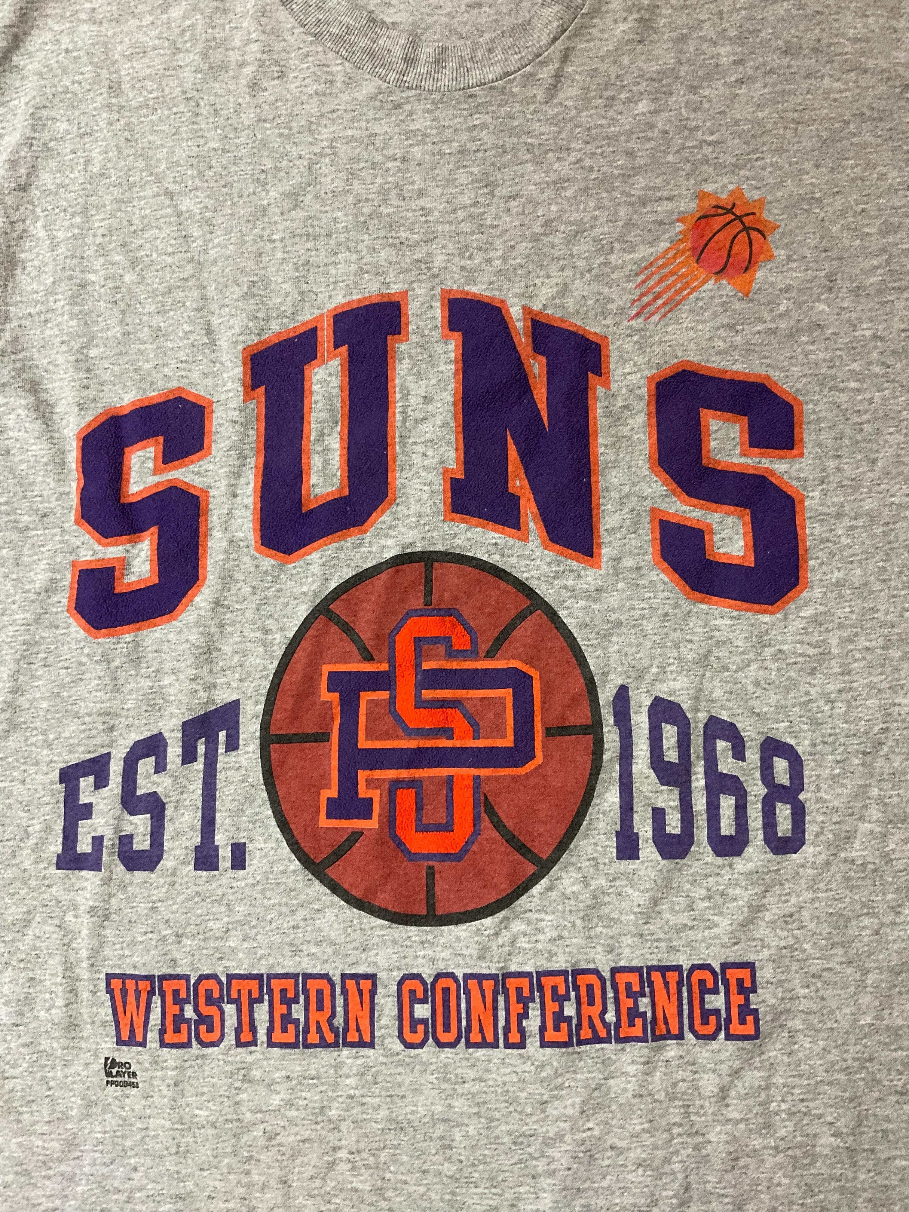 Vintage Style 90s NBA Phoenix Suns T-Shirt American Basketball Shirt Sweatshirt Hoodie Reprinted Full Size Gifts for NBA Fans - Image 2