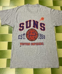 Vintage Style 90s NBA Phoenix Suns T-Shirt American Basketball Shirt Sweatshirt Hoodie Reprinted Full Size Gifts for NBA Fans