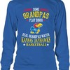 Kansas Jayhawks Shirt, Real Grandpas Bingo Basketball