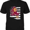 Arizona State Sun Devils T-Shirt Logo State Nation Flag, Asu NCAA Sweatshirts, Hoodie, Shirt for Fans