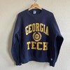 Vintage Style 90's University Georgia Tech Shirt Hoodie Sweatshirt Reprinted Gifts for NFL Fans