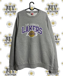 L.A. Lakers 00s Vintage NBA Lebron James Mitchell And Ness Shirt Hoodie Sweatshirt Reprinted Full Size Gifts for NBA Fans