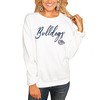 Gonzaga Bulldogs Women's Win The Day Sweatshirt In White for NCAA Fans