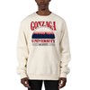 Gonzaga Bulldogs Uscape Apparel Sweatshirt In Cream for NCAA Fans
