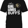Colorado Buffaloes Shirt - This Girl Loves The Buffs, Cu Buffs Sweatshirt, Shirt, Hoodie Gifts for NCAA Fans
