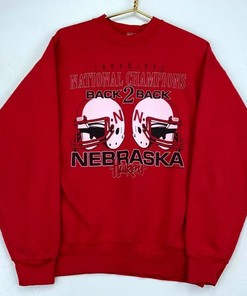 Vintage 1995 Nebraska Cornhuskers Sweatshirt, Vintage Shirt, T Shirt, Hoodie Sweatshirt Hoodie