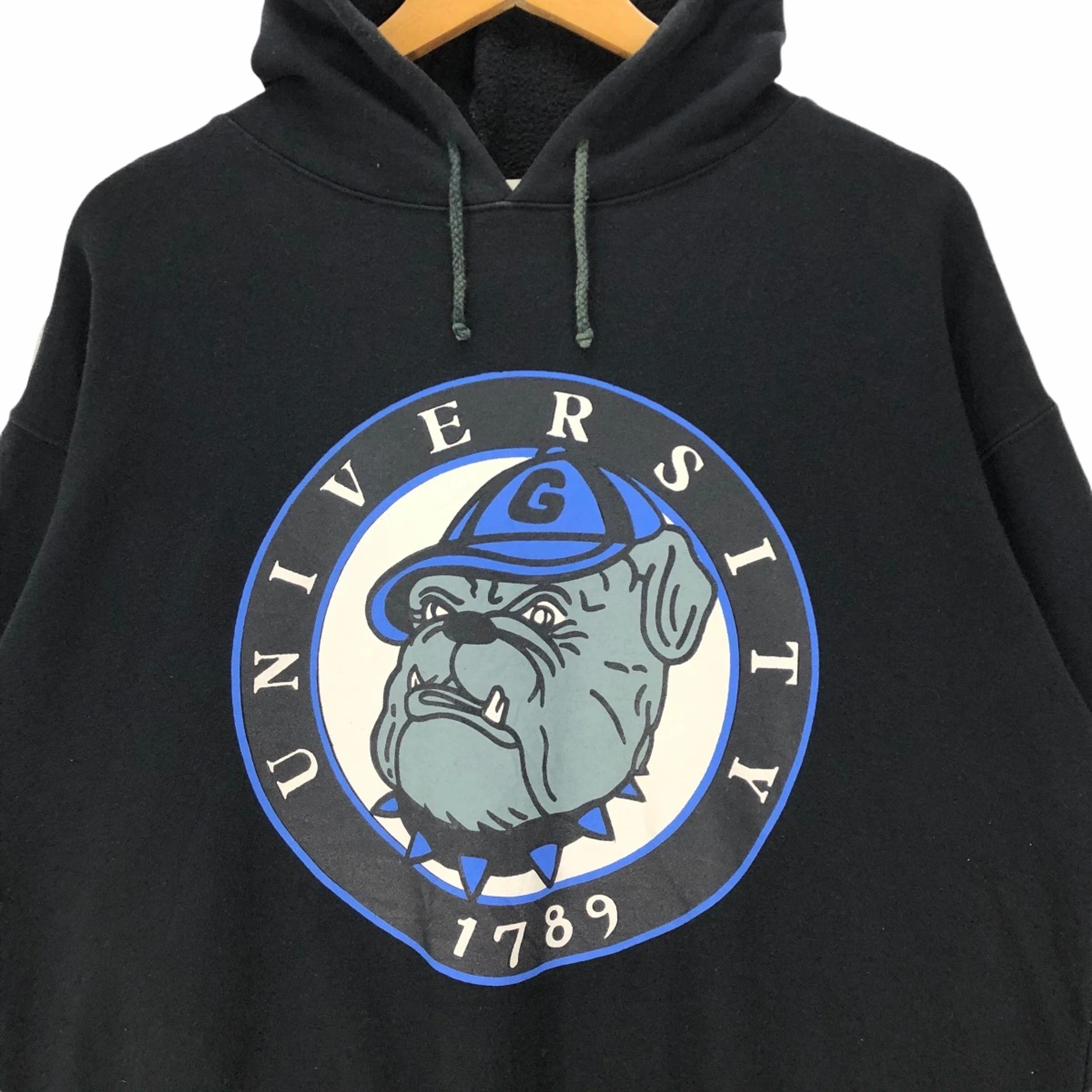 Vintage Style Georgetown University Georgetown Hoyas T-Shirt Sweatshirt Hoodie Reprinted Gift for NCAA Fans - Image 2