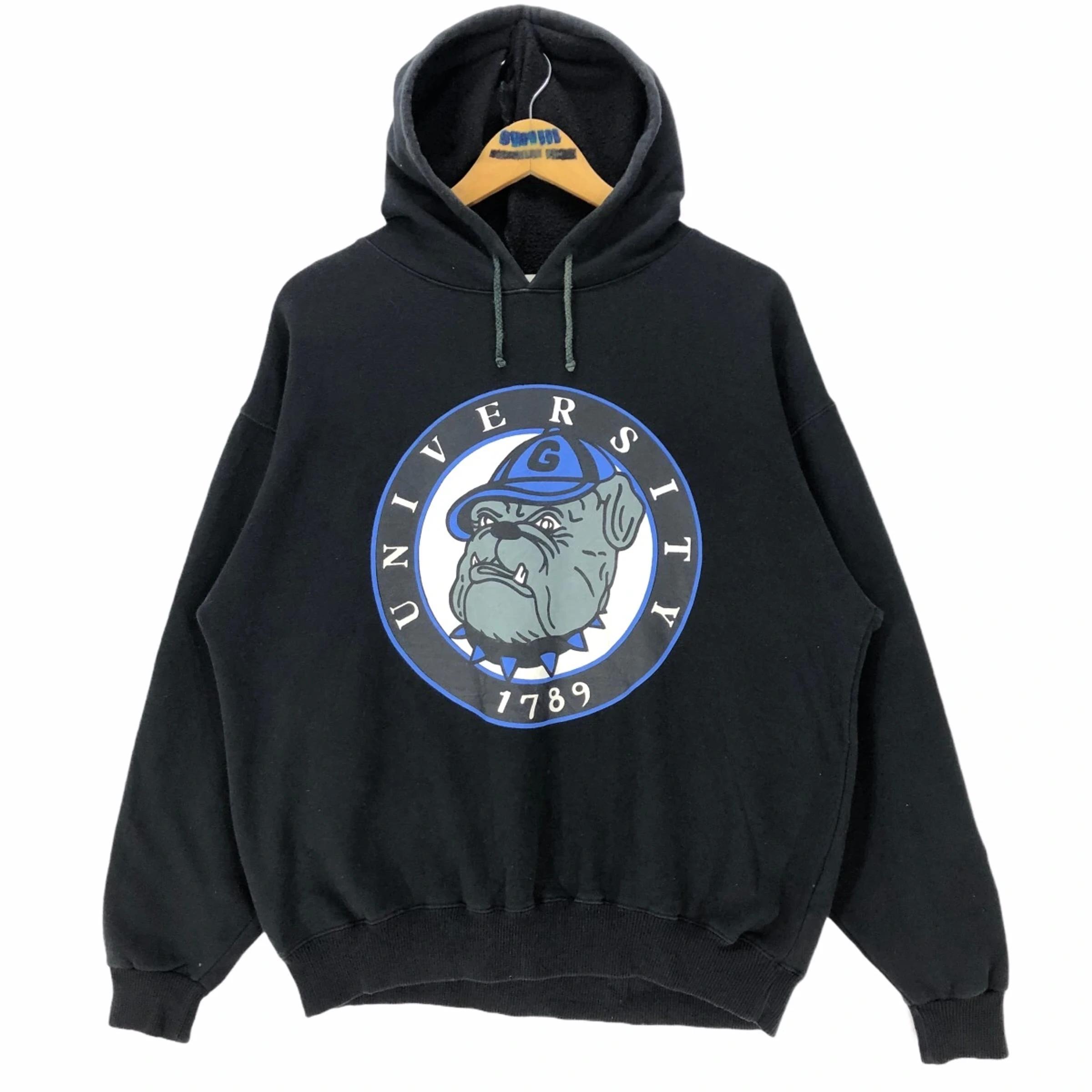 Vintage Style Georgetown University Georgetown Hoyas T-Shirt Sweatshirt Hoodie Reprinted Gift for NCAA Fans