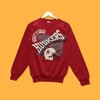 Vintage 90s Nebraska Huskers Football Crewneck Sweatshirt, Nebraska Huskers Sweater, University Nebraska Football Sweater
