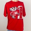 Vintage 1987 University of Wisconsin Badgers Bucky Badger Number One Single Stitch Shirt
