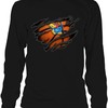 Kansas Jayhawks Shirt, Tearing Basketball Gifts for NCAA Fans