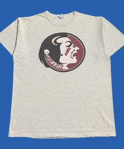 Vintage Style Florida State T-Shirt Sweatshirt Pullover Hoodie Reprinted Full Color Full Size Gift for NCAA Fans