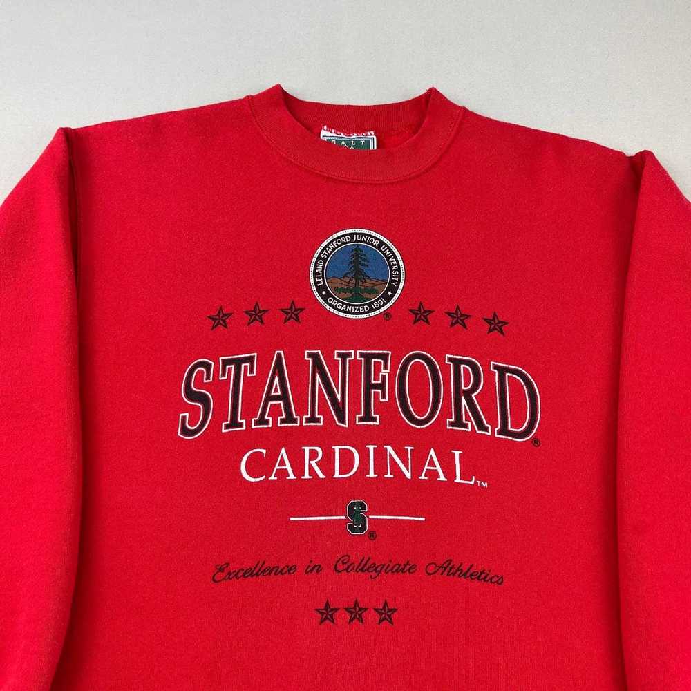 Vintage California NCAA Stanford University Cardinals Sweatshirt, Small Vintage-Style Hoodie, T-Shirt for NCAA Fans