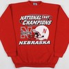 Vintage 1997 University of Nebraska Huskers National Champs Sweatshirt, Nebraska NCAA Football Championship Sweatshirt
