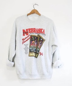 Vintage University of Nebraska Cornhuskers Huskers Champions Sweatshirt, Vintage 90s Shirt, Gift for Her, Gift for Him