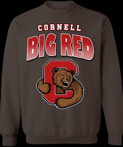 Cornell Big Red Vintage NCAA Crewneck Sweatshirt Hoodie Shirt Gifts for Fans
