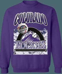 Colorado Rockies Vintage Shirt Sweatshirt Hoodie for Fans