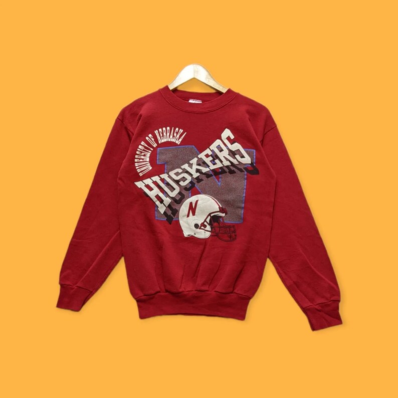 90s University of Nebraska Shirt, Vintage Nebraska Cornhuskers Crewneck Sweatshirt, Vintage 90s Shirt, Hoodie